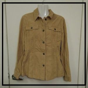 Women's Beige Eddie Bauer Jacket